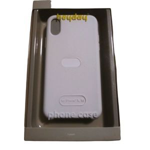 Heyday Apple‎ iPhone X, XS Silicone White Shell Protective Case